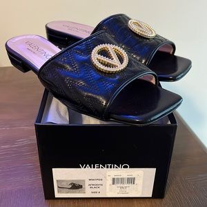 Black Valentino Afrodite shoes